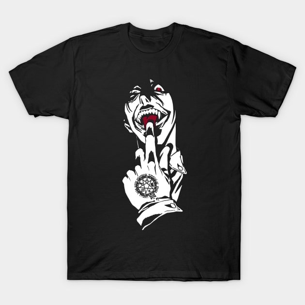 WARRIOR VAMPIRE T-Shirt by opawcreate